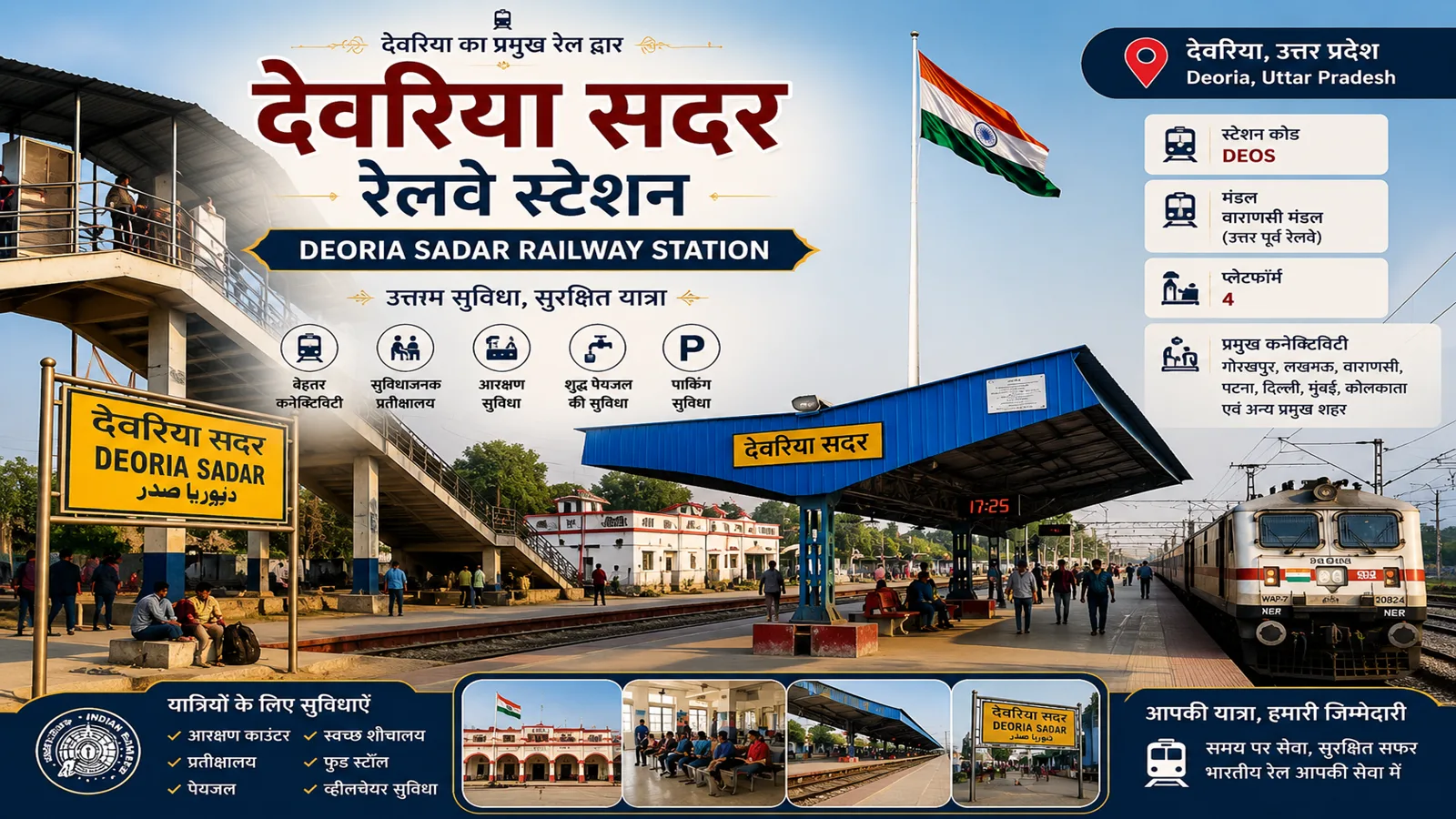 Deoria Sadar Railway Station